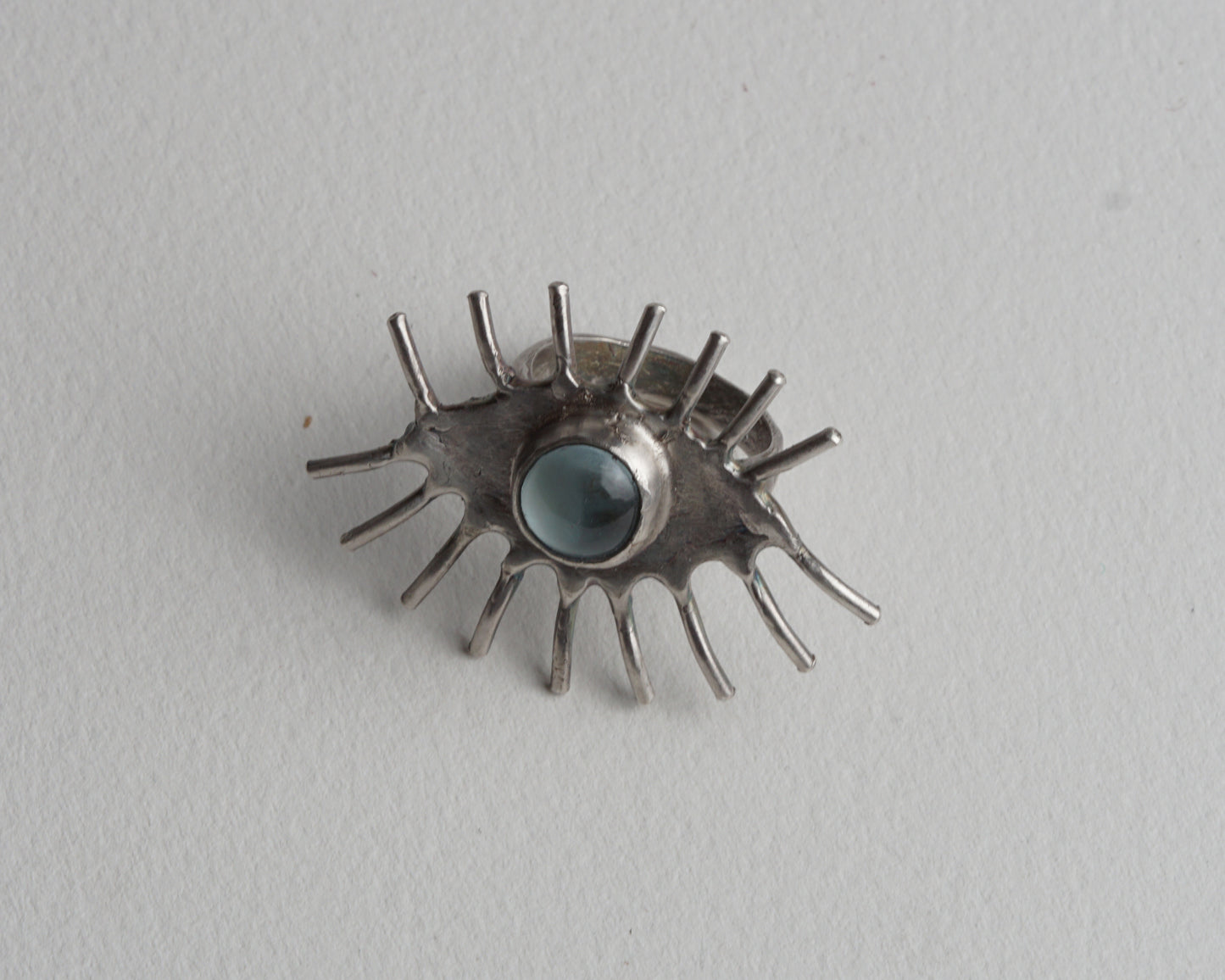 Aquamarine Gaze Ring