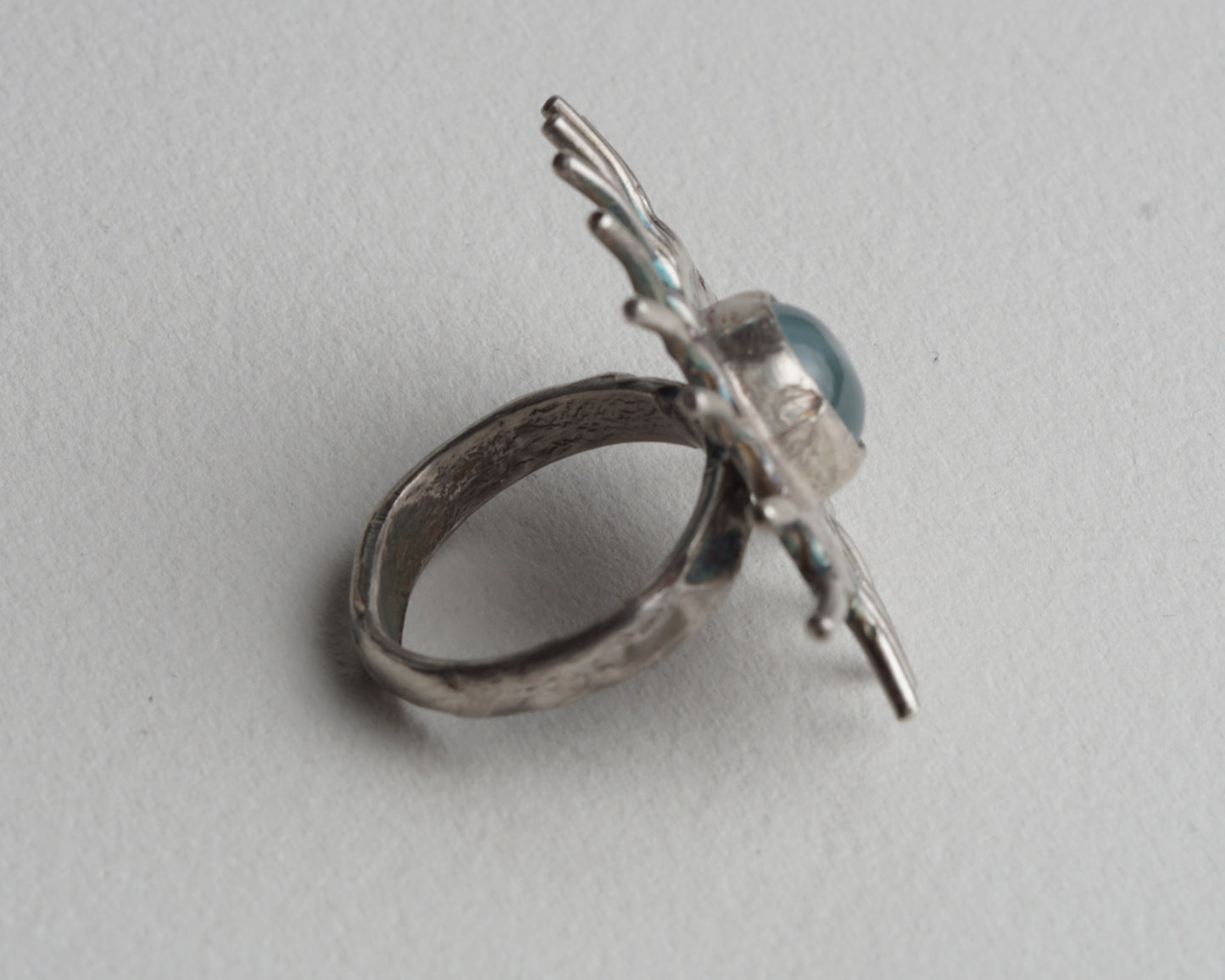 Aquamarine Gaze Ring
