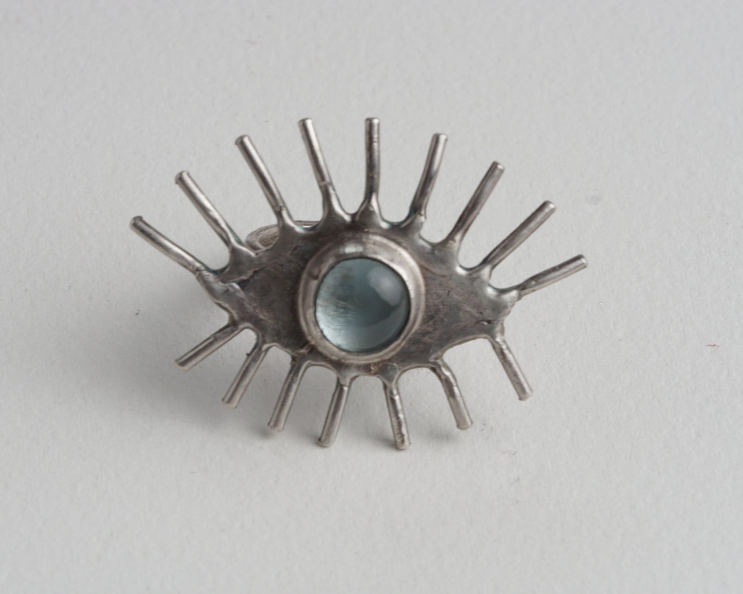 Aquamarine Gaze Ring