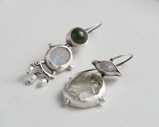 Moon Twins Earrings