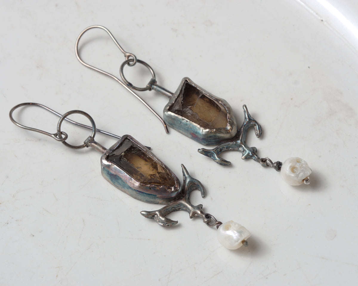 Dead water earrings