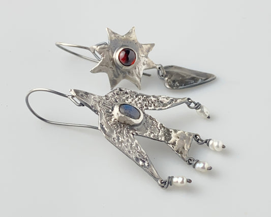 Celestial Guardian Earrings #2