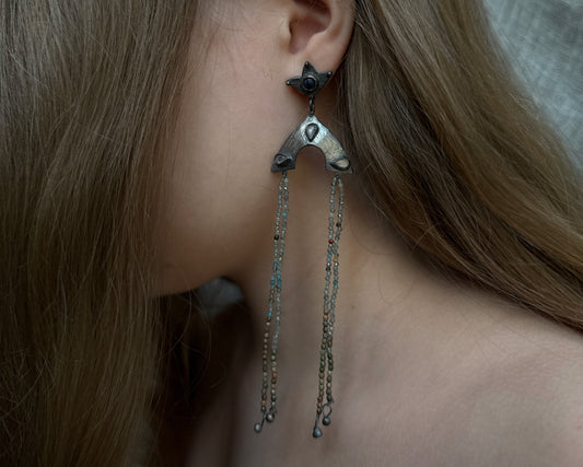 Dark Marfa Earrings