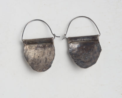 Hand-forged Silver Earrings