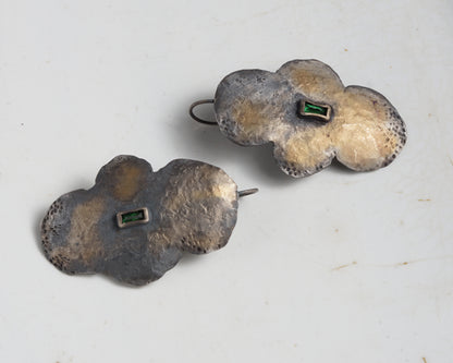 Forged Leaf Earrings