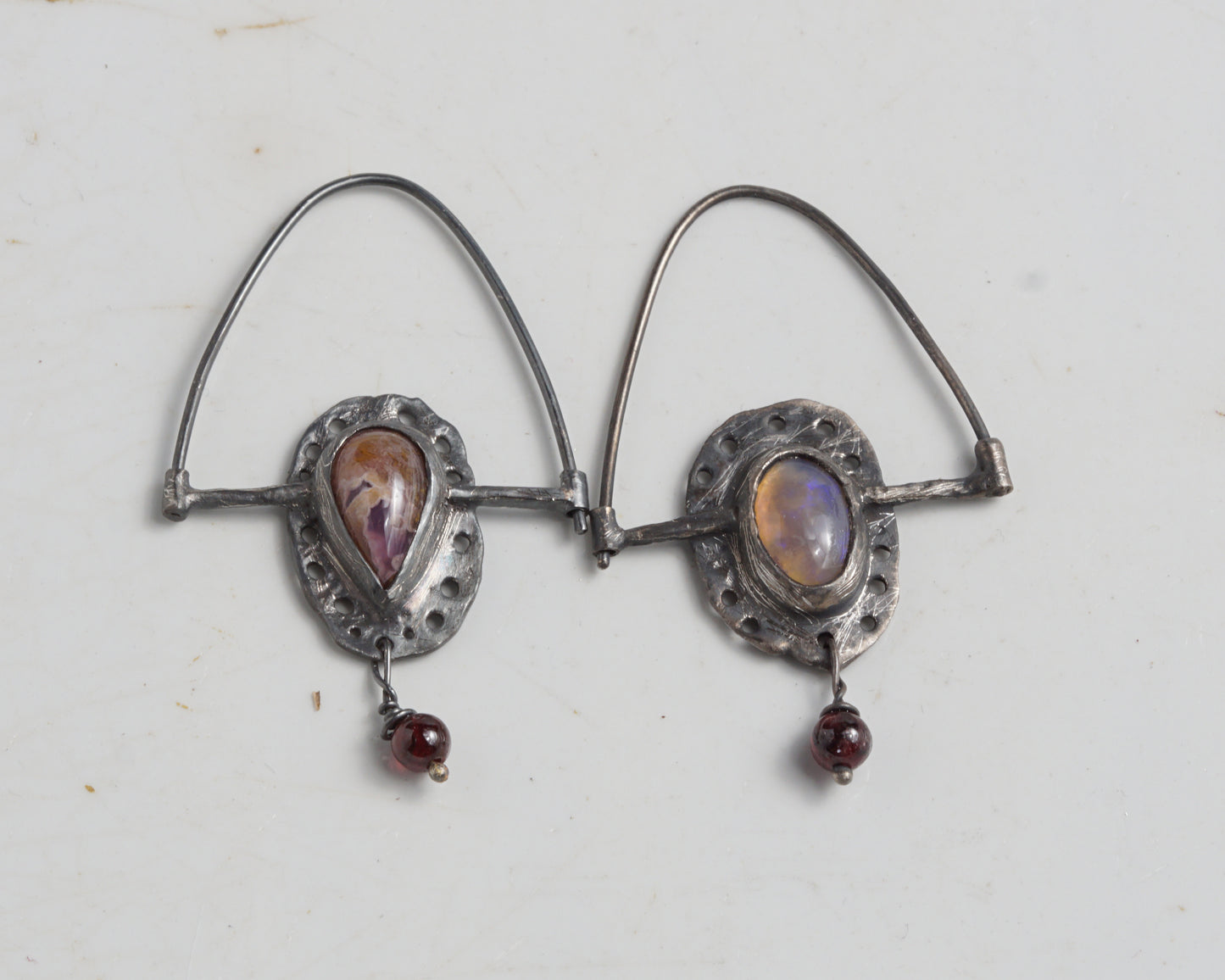 Relic Arc Opal Earrings