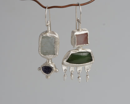 Deep Forest Myth Earrings