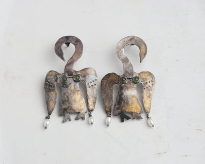 Swan Maiden Earrings