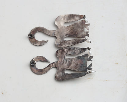 Swan Maiden Earrings