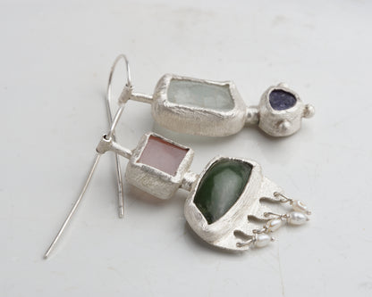 Deep Forest Myth Earrings