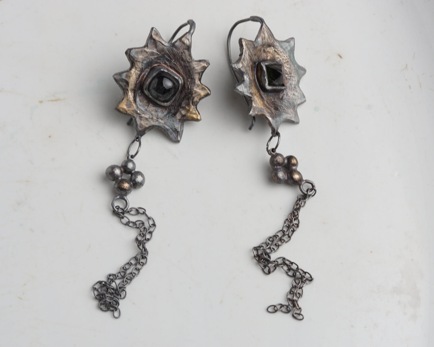 Tourmaline Star Earrings