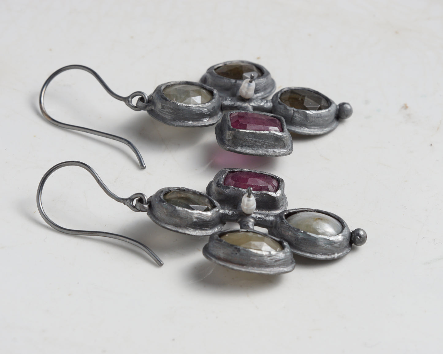 Mosaic Cross Earrings