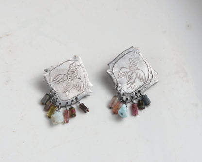 Seraphim Naive Silver Earrings