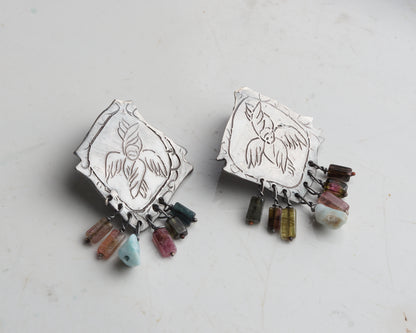 Seraphim Naive Silver Earrings