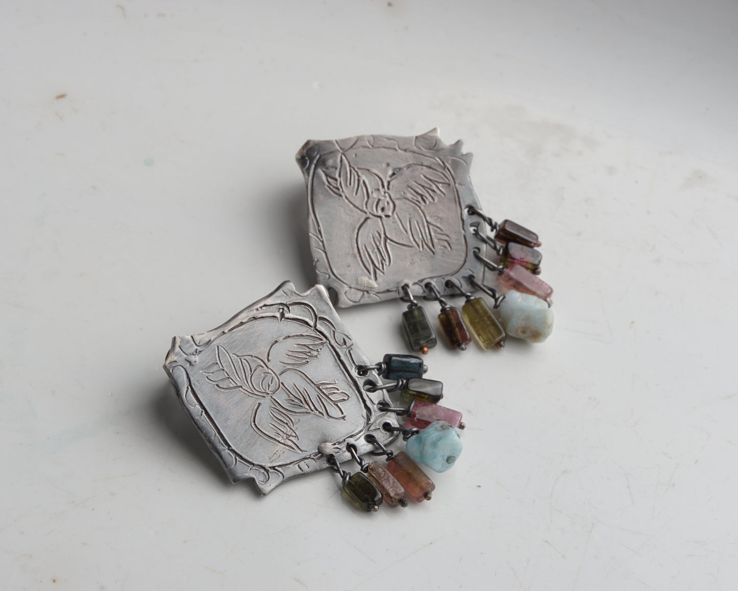 Seraphim Naive Silver Earrings