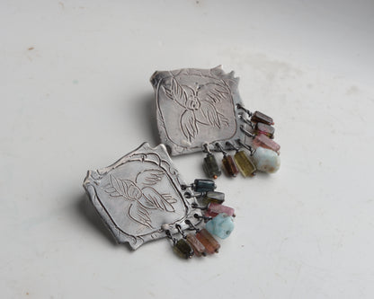 Seraphim Naive Silver Earrings