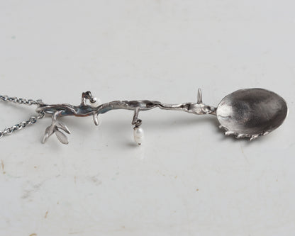 Secret Garden Spoon Pendant necklace No2