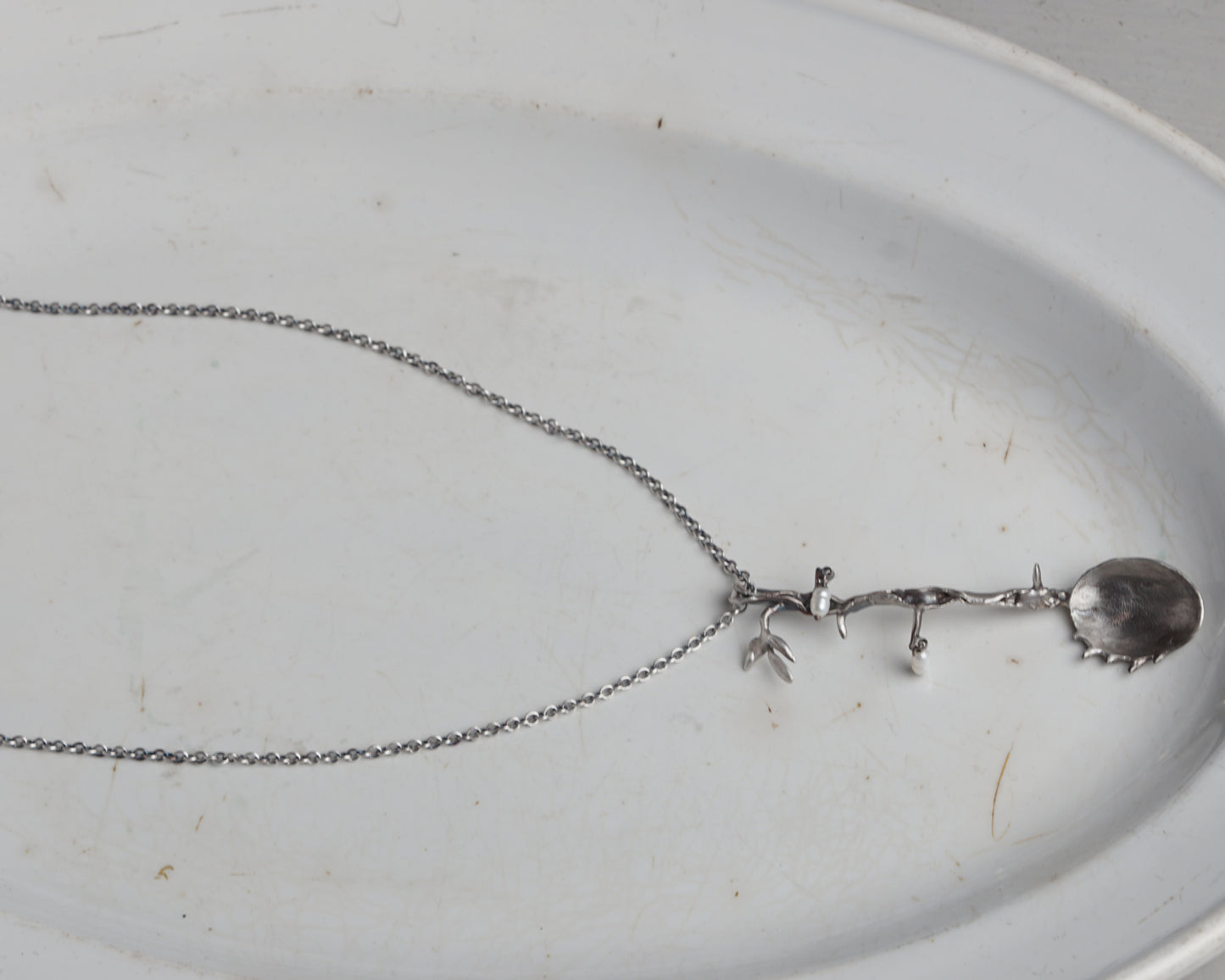 Secret Garden Spoon Pendant necklace No2