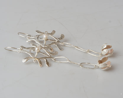 Openwork earrings