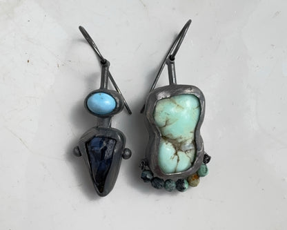 Skybound Asymmetry Earrings