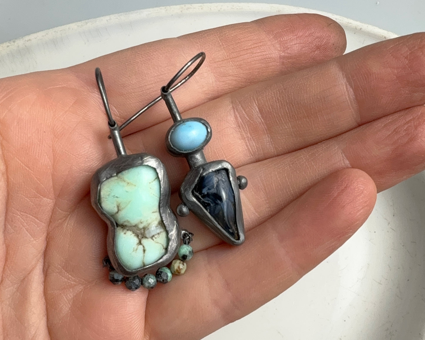 Skybound Asymmetry Earrings