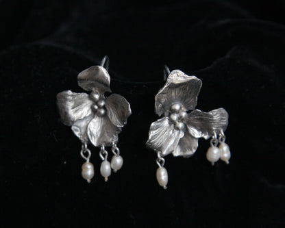 Aretes de Orquídea