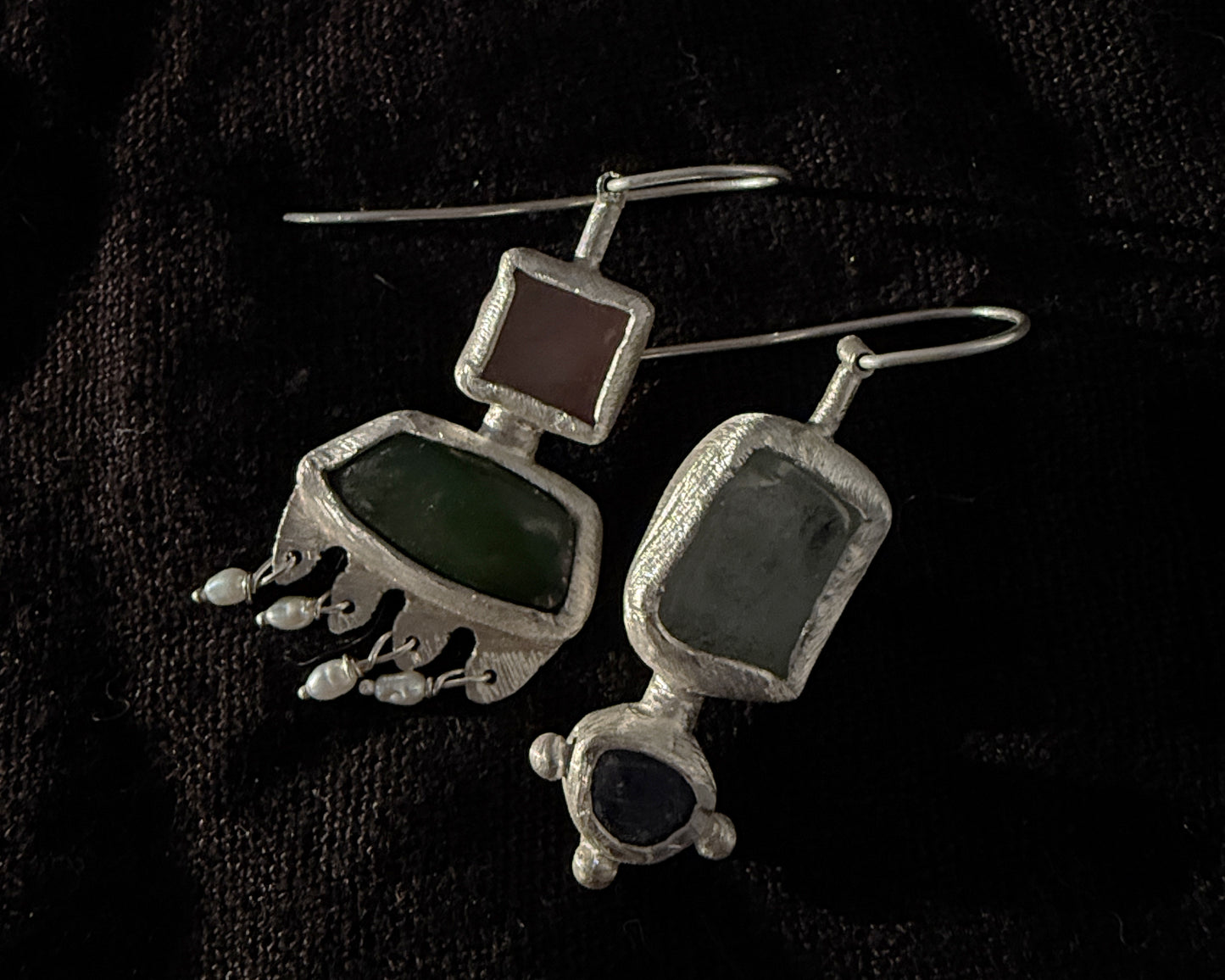 Deep Forest Myth Earrings