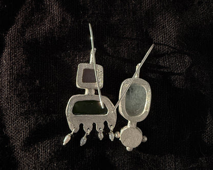 Deep Forest Myth Earrings