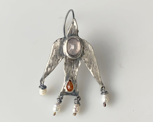 Celestial Guardian Mono Earring