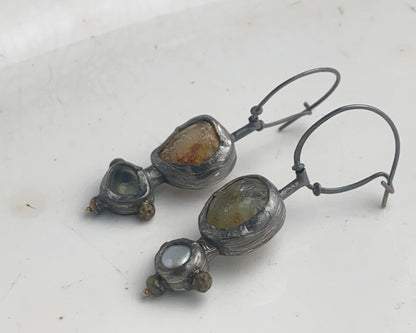 Fire & Ocean Artisan Earrings