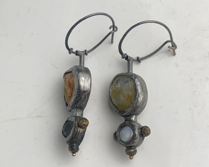 Fire & Ocean Artisan Earrings