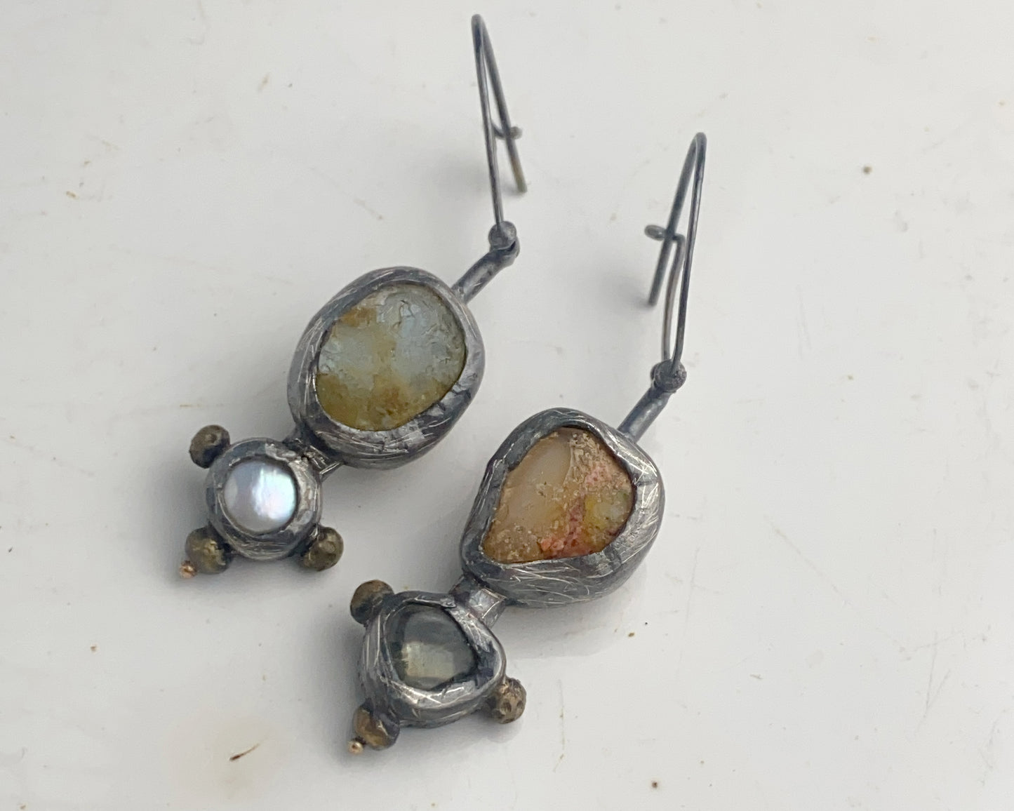 Fire & Ocean Artisan Earrings