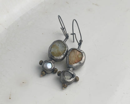 Fire & Ocean Artisan Earrings