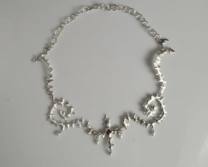 Thistle Cross Necklace