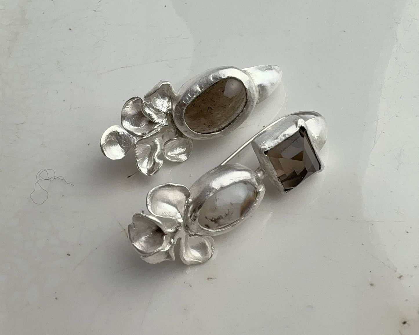 Smoky Balance Earrings